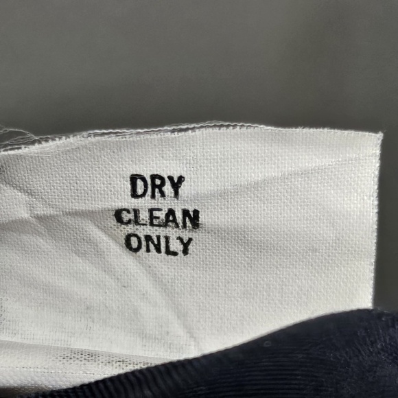 VTG Women ABS Evening Collection Neiman Marcus Navy Blue Floral Lace Dress Sze 4 - Picture 15 of 15